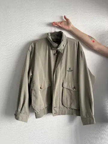 PLAYBOY SPORTS 베이지 자켓