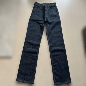 ZARA 다크 블루 스트레이트 데님 34