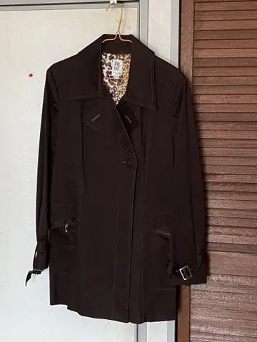 MICHEL KLEIN 브라운 트렌치코트