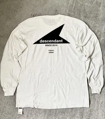 descendant 화이트 롱 슬리브 셔츠