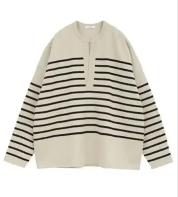CLANE WIDE HENRY NECK BORDERTOPS