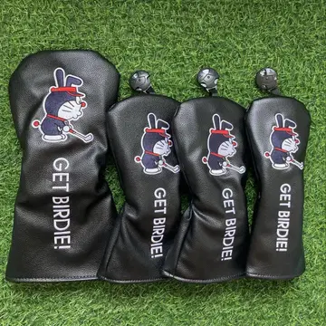 4 새상품 도라에몽 골프클럽헤드커버 1+3+5+UT