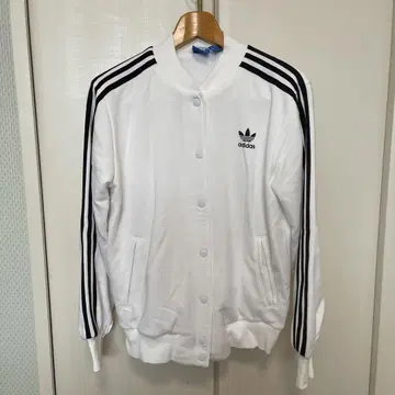 adidas 화이트 저지 트레포일