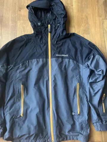 mont-bell 마운틴 후드티 블랙/그레이