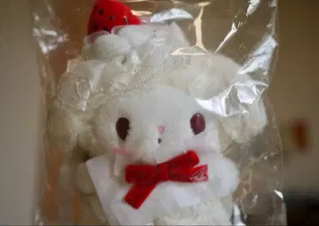 산리오 마이멜로디 숏 케이크 디자인 마스코트 백참