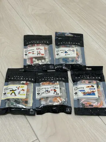 나노블록 운동계 올림픽 5개 세트 nanoblock