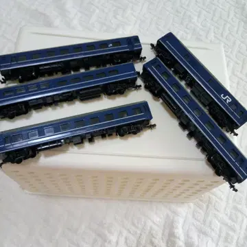 JR N 게이지 철도 모형 5량 세트 네이비 KATO 차량 케이스 포함!