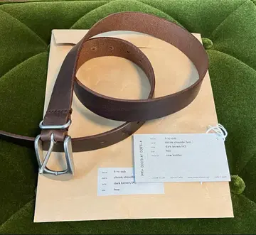 시착만 한 핸더 스킴 Hender Scheme 슈링크 가죽 벨트