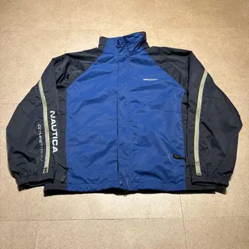 Nautica competition 나일론 자켓 블루종 네이비 L