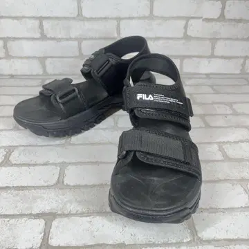 FILA 스포츠 샌들 24cm 블랙