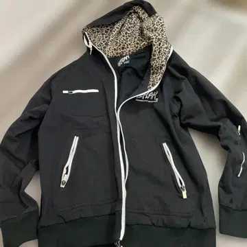 LEFLAH 블랙 후드티 L 사이즈