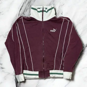 PUMA 버건디 트랙 자켓