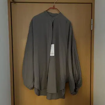앙코키뉴 그레이 L 벌룬 래글런 슬리브 긴팔 셔츠