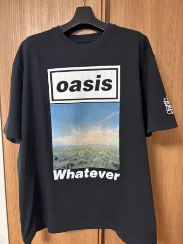 oasis Whatever 블랙 T셔츠 Adam et Rope XL