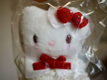 산리오 숏 케이크 시리즈 마스코트 백참 헬로키티