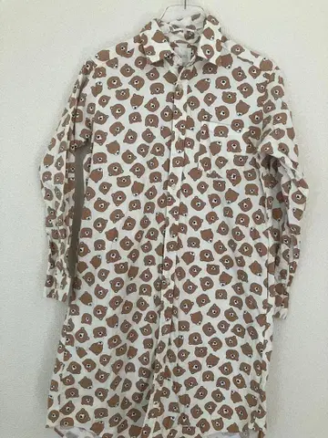 ritmo 곰 무늬 셔츠 Medium