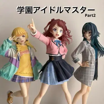 학원 아이돌 마스터 Part2 제일복권 피규어 3점