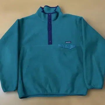 XL USA 새상품급 patagonia 스냅t 그린 퍼플