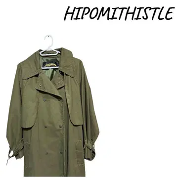 HIPOMITHISTLE 올리브 그린 트렌치코트 L 사이즈