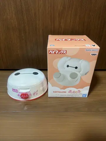 반다이남코 큥무룩 베이맥스 피규어 & 베이맥스 물티슈 세트