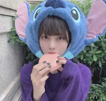 [ 생산 종료품 ] 스티치 팬캡 복슬복슬 모자 디즈니 릴로