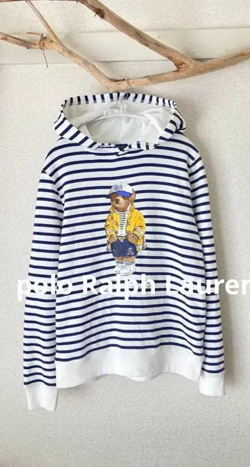 폴로베어 폴로 랄프로렌 보더 후드티 후디 속기모