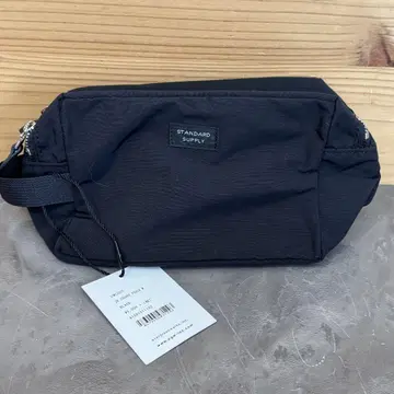 미사용 STANDARD SUPPLY 스탠다드 서플라이 파우치 블랙