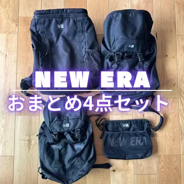 NEW ERA 블랙 백팩 4세트