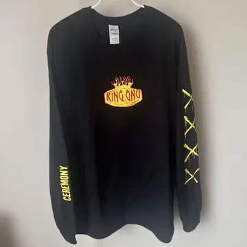 KING GNU CEREMONY 롱 슬리브 T셔츠