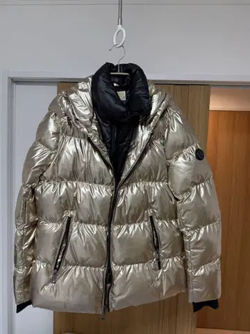 MICHAEL KORS 골드 다운 자켓 XS