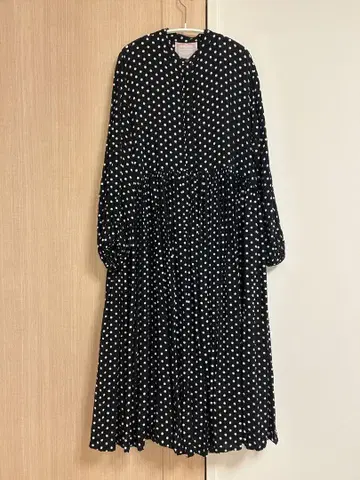 BEARDSLEY 비어즐리 도트 개더 원피스 사이즈 0