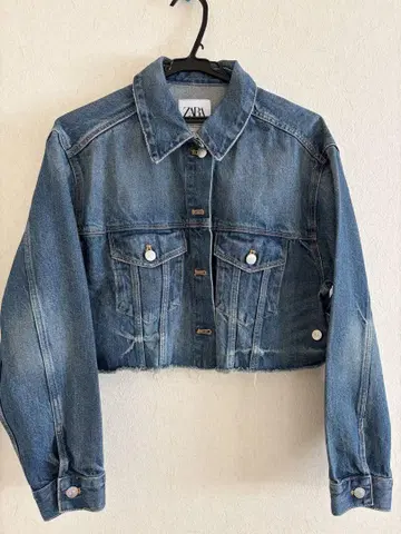 ZARA 크롭 데님 자켓 S 사이즈