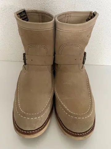 [ 레어 ] CHIPPEWA 치페어 베이지 스웨이드 모크토 엔지니어 부츠