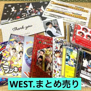 WEST. 묶음 판매 상자 판매 DVD CD 굿즈 뉴스레터 사진