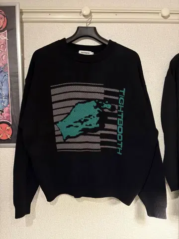 TIGHTBOOTH 24aw KEYBOARD KNIT SWEATER M