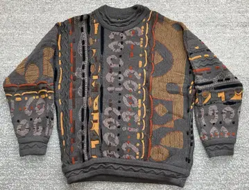 COOGI 쿠지 멀티 컬러 니트 스웨터