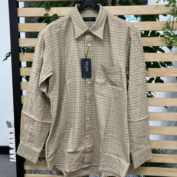 체크 플란넬 셔츠