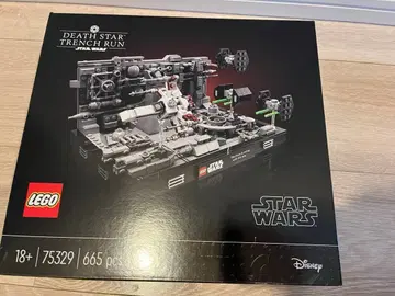 LEGO 75329 SW 데스 스타 트렌치 런 디오라마 미개봉 새상품