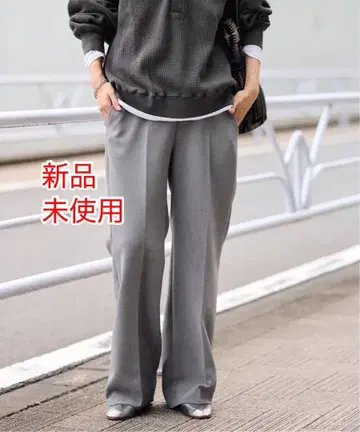 FRAMeWORK 세미 플레어 팬츠