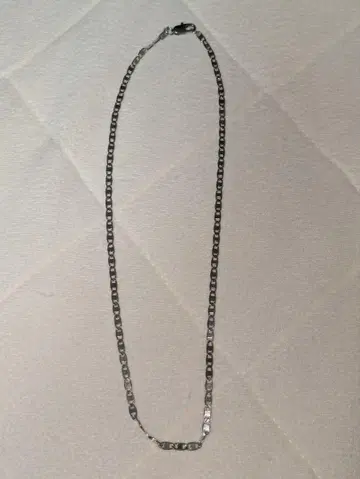 실버 체인 목걸이 약 45cm