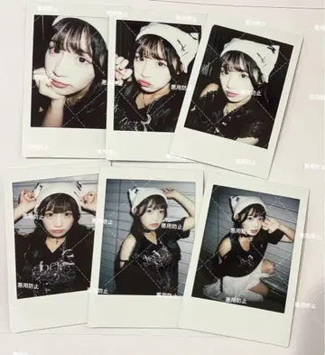 MEGAFON 호시노 아미 락 런치 폴라로이드