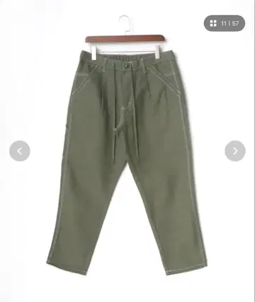 Dickies 페인터 팬츠 올리브
