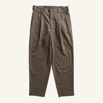 유니클로 UNIQLO U 테이퍼드 슬랙스 카키 무지 남성용 76