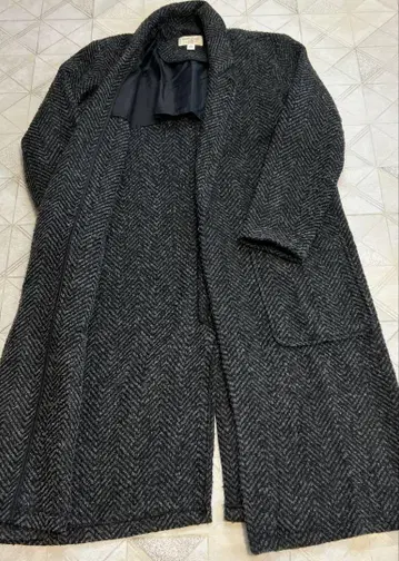 헤링본 체스터 코트
