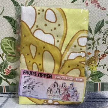 FRUITSZIPPER 후르츠 지퍼 GIGO 후드 부착 타월 노엘