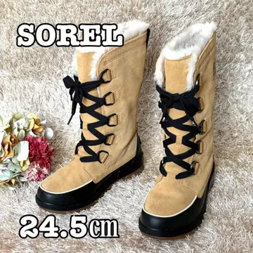 소렐 SOREL 톨 부츠 베이지 24.5cm 워터프루프