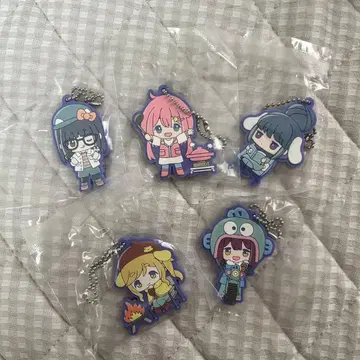 유루캠 키링 5개 세트