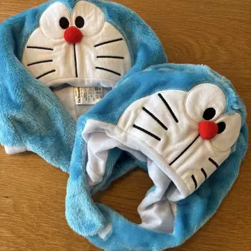 도라에몽 플리스 모자 2개 세트