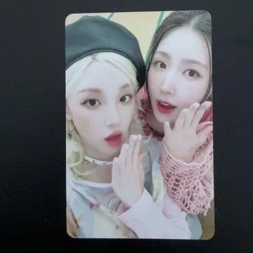 i-dle 아이들 고베 회장 한정판 CD 혜택 트레이딩 카드 우기 소연
