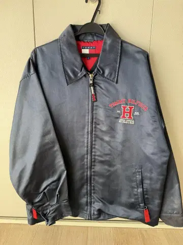 TOMMY HILFIGER 네이비 나일론 자켓 L
